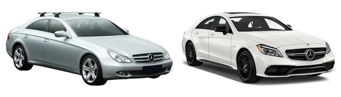 Roof Racks Mercedes CLS-Class vehicle image